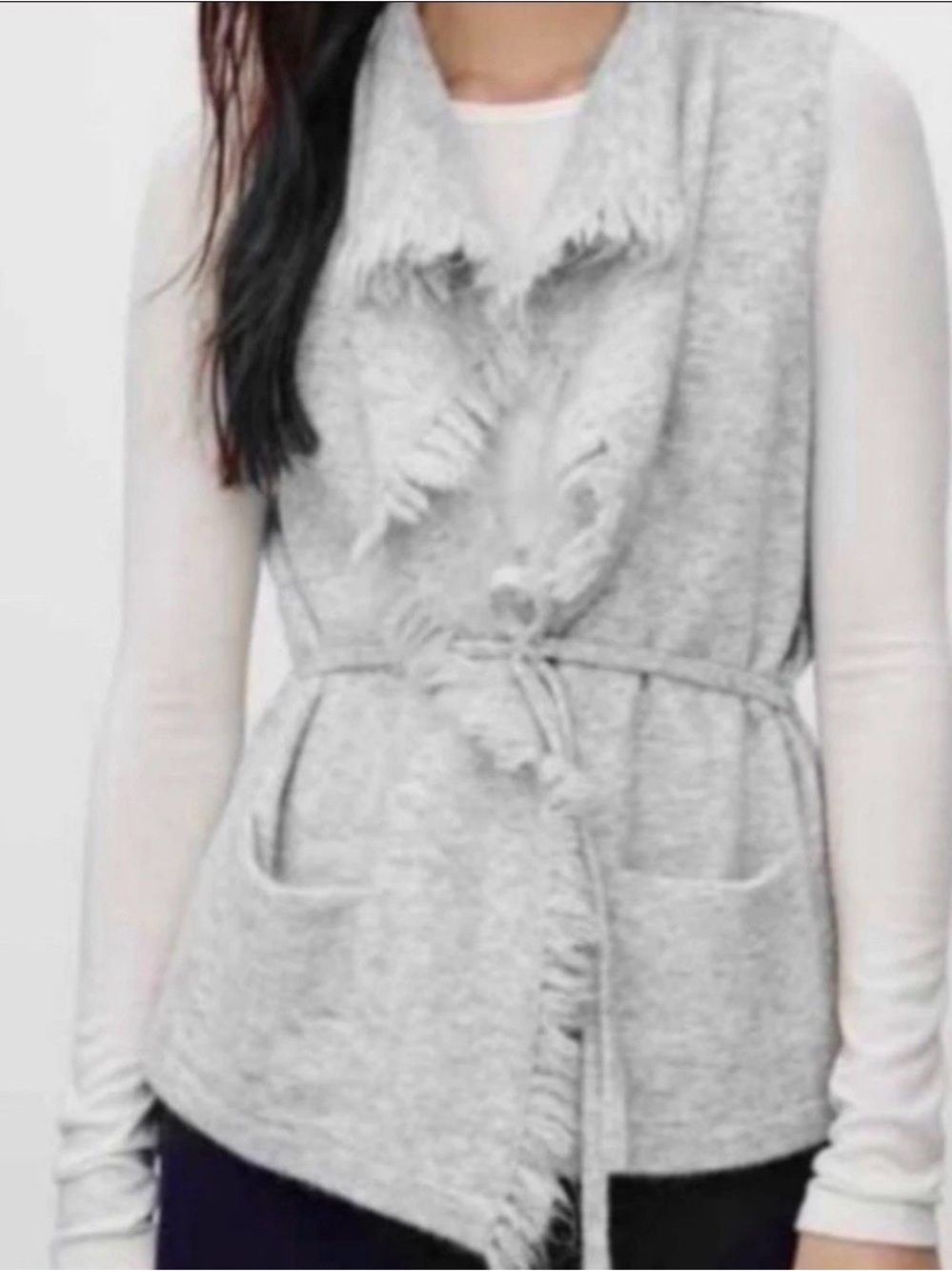 Aritzia Wilfred Free Fei Fei Sweater Vest